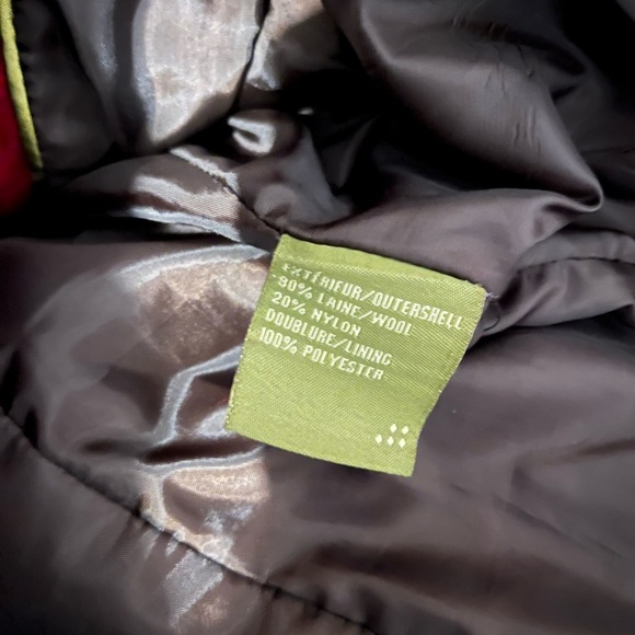 Soia & Kyo Women's Red wool Button-Up Jacket size TP/XS - Picture 3 of 4